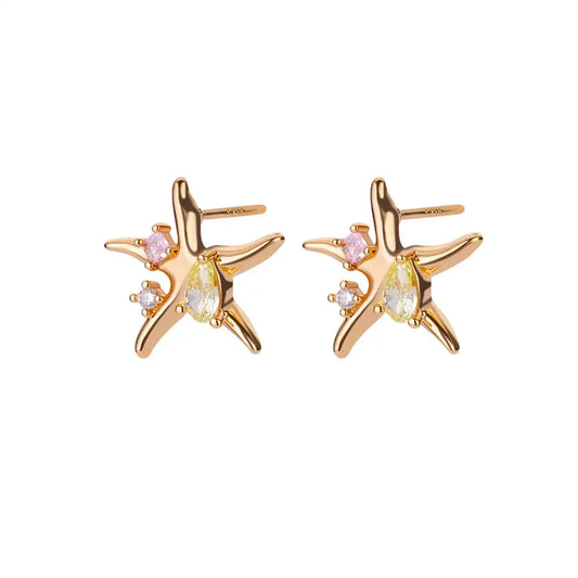 Boucles d'oreilles starfish